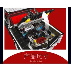 MouldKing 10199 Mould King 10199 XE CƠ BẮP PONTIAC GTO bộ đồ chơi xếp lắp ráp ghép mô hình Technic THE GOAT Kỹ Thuật Công Nghệ Cao Mô Hình Phương Tiện 1563 khối