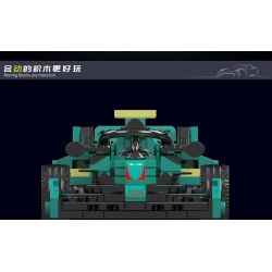 MouldKing 10157 Mould King 10157 CÔNG THỨC XE ĐUA MARTIN bộ đồ chơi xếp lắp ráp ghép mô hình Creator Sáng Tạo 308 khối