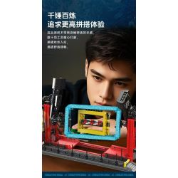 MouldKing 11019 Mould King 11019 CÁC SÓNG CUỘN bộ đồ chơi xếp lắp ráp ghép mô hình Creator ROLLING WAVES RIDE Sáng Tạo 2118 khối