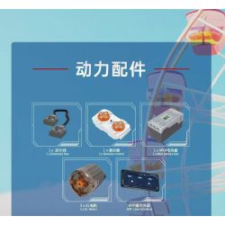 MouldKing 11019 Mould King 11019 CÁC SÓNG CUỘN bộ đồ chơi xếp lắp ráp ghép mô hình Creator ROLLING WAVES RIDE Sáng Tạo 2118 khối