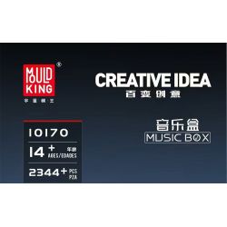 MouldKing 10170 Mould King 10170 HỘP NHẠC bộ đồ chơi xếp lắp ráp ghép mô hình Technic MUSIC BOX Kỹ Thuật Công Nghệ Cao Mô Hình Phương Tiện 2344 khối