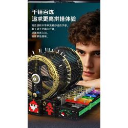 MouldKing 10170 Mould King 10170 HỘP NHẠC bộ đồ chơi xếp lắp ráp ghép mô hình Technic MUSIC BOX Kỹ Thuật Công Nghệ Cao Mô Hình Phương Tiện 2344 khối