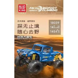 MouldKing 18039 Mould King 18039 XE QUÁI VẬT bộ đồ chơi xếp lắp ráp ghép mô hình Technic BIGFOOT MONSTER TRUCK Kỹ Thuật Công Nghệ Cao Mô Hình Phương Tiện 1454 khối