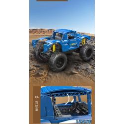 MouldKing 18039 Mould King 18039 XE QUÁI VẬT bộ đồ chơi xếp lắp ráp ghép mô hình Technic BIGFOOT MONSTER TRUCK Kỹ Thuật Công Nghệ Cao Mô Hình Phương Tiện 1454 khối