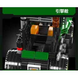 MouldKing 24061 Mould King 24061 MÁY KÉO NÔNG TRẠI bộ đồ chơi xếp lắp ráp ghép mô hình Creator FARM TRACTOR Sáng Tạo 466 khối