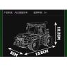 MouldKing 24061 Mould King 24061 MÁY KÉO NÔNG TRẠI bộ đồ chơi xếp lắp ráp ghép mô hình Creator FARM TRACTOR Sáng Tạo 466 khối