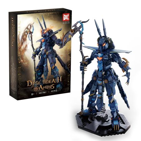 DK 7061 SA MẠC THẦN CHẾT ANUBIS MECHA bộ đồ chơi xếp lắp ráp ghép mô hình DESE TRDEATH ANUBTS 997 khối