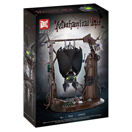 DK 7058 BAT BIONIC CƠ HỌC bộ đồ chơi xếp lắp ráp ghép mô hình MECHANICAL BAT 839 khối