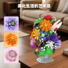 XBERT 66156 BÓ HOA bộ đồ chơi xếp lắp ráp ghép mô hình Creator FLOWER BOUQUET Sáng Tạo 1092 khối