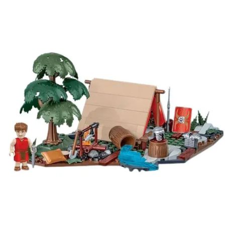 COBI 20078 LỀU TRẠI LA MÃ bộ đồ chơi xếp lắp ráp ghép mô hình Historical RÖMISCHES LAGER ZELT 200 khối