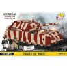 COBI 20078 XE TĂNG SIÊU NẶNG CỦA CHUỘT tỷ lệ 1:35 bộ đồ chơi xếp lắp ráp ghép mô hình Military Army PANZER VIII MAUS Quân Sự Bộ Đội 1342 khối