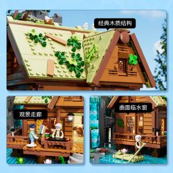 LUMIBRICKS L9083 9083 CABIN THÁC NƯỚC bộ đồ chơi xếp lắp ráp ghép mô hình Creator WATERFALL COBIN Sáng Tạo 2539 khối LUMIBRICKS L9083 9083 CABIN THÁC NƯỚC bộ đồ chơi xếp lắp ráp ghép mô hình Creator WATERFALL COBIN Sáng Tạo 2539 khối