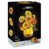 GISEGA G8907 8907 BÌNH HOA HƯỚNG DƯƠNG bộ đồ chơi xếp lắp ráp ghép mô hình Creator THE SUNFLOWERS Sáng Tạo 1328 khối