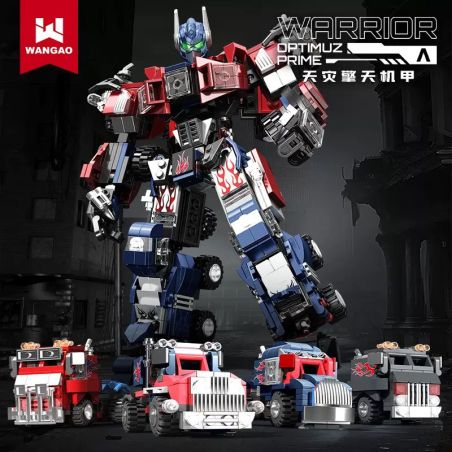 WANGAO 288038 THẢM HỌA THIÊN NHIÊN VÀ MECHA TRÊN TRỜI bộ đồ chơi xếp lắp ráp ghép mô hình Movie & Game Phim Và Trò Chơi 649 khối