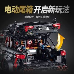GULY 10645 XE THỂ THAO AUDI RS6 bộ đồ chơi xếp lắp ráp ghép mô hình Technic Kỹ Thuật Công Nghệ Cao Mô Hình Phương Tiện 4189 khối