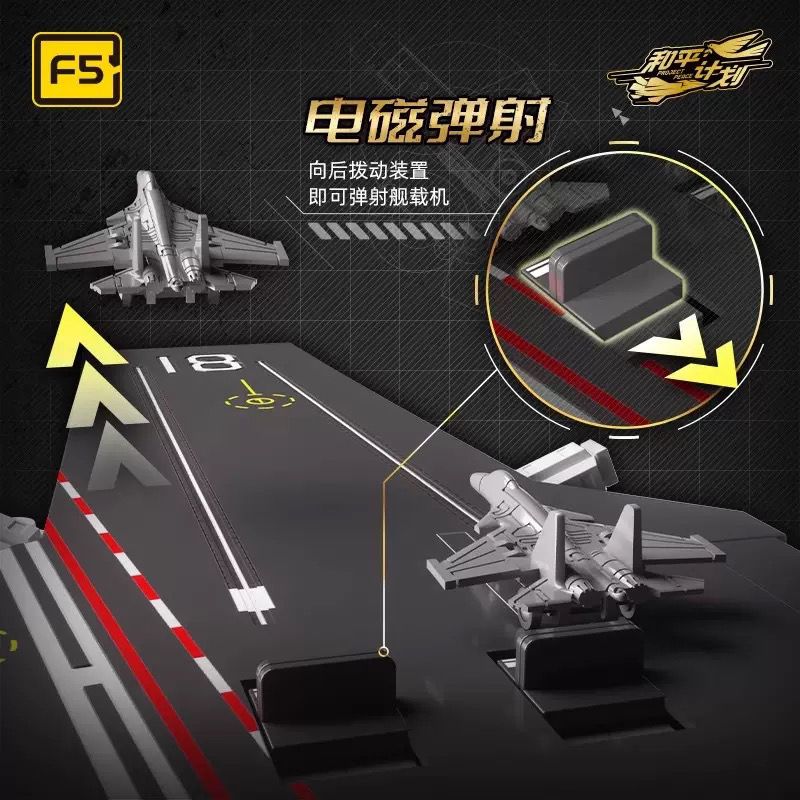F5 C1001 1001 KẾ HOẠCH HÒA BÌNH TÀU SÂN BAY FUJIAN 1 420 tỷ lệ 1:420 bộ đồ chơi xếp lắp ráp ghép mô hình Military Army Quân Sự Bộ Đội