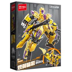 SEMBO 103391 THÉP MECHA ĐỘI BÓNG BIẾN ĐỔI WING SHADOW bộ đồ chơi xếp lắp ráp ghép mô hình 592 khối