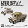 THIRDPARTY 300011 BOFORS 40MM L / 60 SÚNG PHÒNG KHÔNG MÁY KÉO PHÁO CỦA MORRIS CDSW 6X4 1:35 tỷ lệ 1:35 bộ đồ chơi xếp lắp ráp ghép mô hình Military Army BOFORS 40 MM L/60 MORRIS CDSW 6X4 Quân Sự Bộ Đội 402 khối