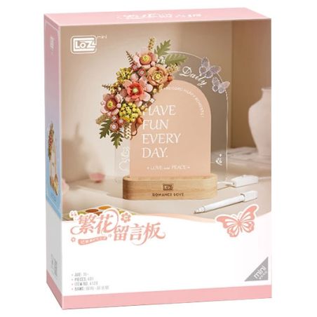 LOZ 4120 BẢNG TIN ROUGE bộ đồ chơi xếp lắp ráp ghép mô hình Arts & Crafts 491 khối