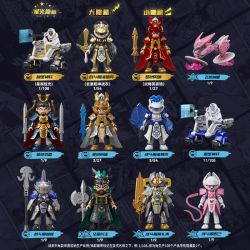 BLOKEES 85042 HERO INFINITE STARLIGHT EDITION THE 7TH BULLET WISDOM VÀ COURAGE bộ đồ chơi xếp lắp ráp ghép mô hình Movie & Game Phim Và Trò Chơi