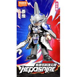 BLOKEES 85042 HERO INFINITE STARLIGHT EDITION THE 7TH BULLET WISDOM VÀ COURAGE bộ đồ chơi xếp lắp ráp ghép mô hình Movie & Game Phim Và Trò Chơi