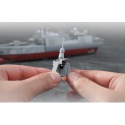 KEEPPLEY 23202 VŨ KHÍ HẠNG NẶNG CỦA SỨC MẠNH LỚN TYPE 055 KẺ HỦY DIỆT 1 585 tỷ lệ 1:585 bộ đồ chơi xếp lắp ráp ghép mô hình Military Army Quân Sự Bộ Đội 447 khối