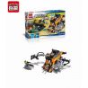 Enlighten 1609 Qman 1609 non  NGĂN CHẶN MÔ TÔ BAY CỦA NGƯỜI NGOÀI HÀNH TINH bộ đồ chơi xếp lắp ráp ghép mô hình Space Adventure SPACE ADVENTURE MINING SHIP ATTACKED Thám Hiểm Không Gian 224 khối