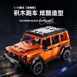 ORANGE MONKEY JZH-023 XE O OFF-ROAD LỚN 1:14 tỷ lệ 1:14 bộ đồ chơi xếp lắp ráp ghép mô hình Technic Kỹ Thuật Công Nghệ Cao Mô Hình Phương Tiện