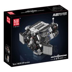 MouldKing 10230 Mould King 10230 A8 ĐỘNG CƠ W12 bộ đồ chơi xếp lắp ráp ghép mô hình Technic A8 W12 ENGINE Kỹ Thuật Công Nghệ Cao Mô Hình Phương Tiện 871 khối