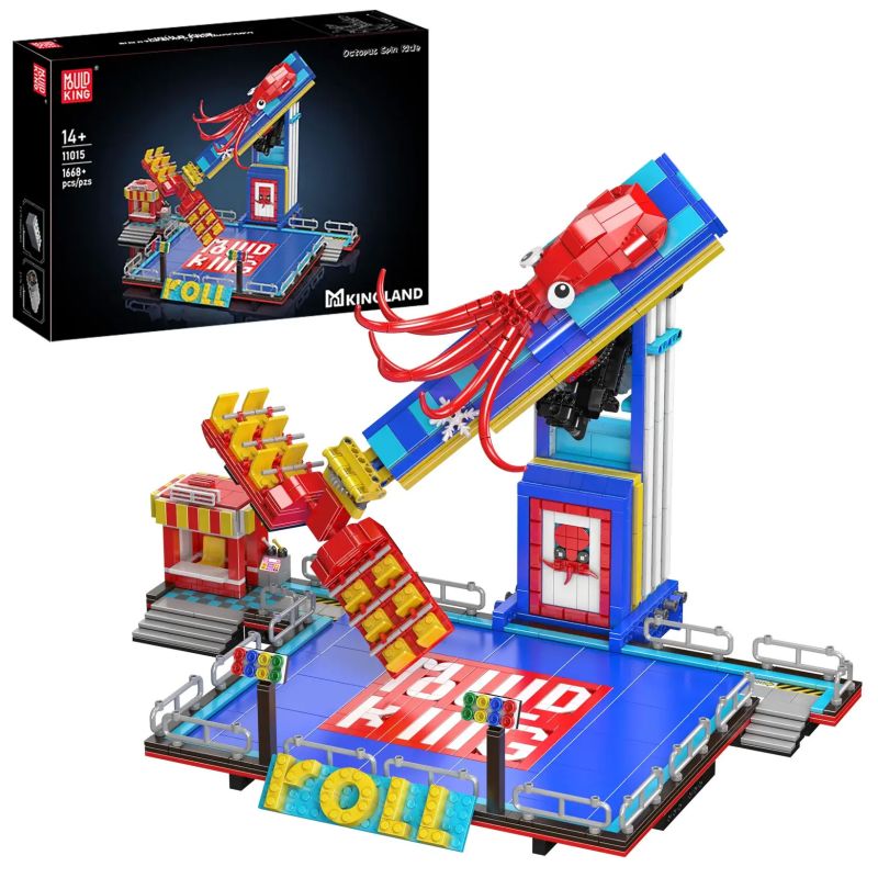 MouldKing 11015 Mould King 11015 CON LẮC BẠCH TUỘC bộ đồ chơi xếp lắp ráp ghép mô hình Creator OCTOPUS SPIN RIDE Sáng Tạo 1668 khối MouldKing 11015 Mould King 11015 CON LẮC BẠCH TUỘC bộ đồ chơi xếp lắp ráp ghép mô hình Creator OCTOPUS SPIN RIDE Sáng Tạo 1668 khối