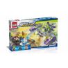 Enlighten 1608 Qman 1608 non  MÁY BAY BẠCH TUỘC CỦA NGƯỜI NGOÀI HÀNH TINH bộ đồ chơi xếp lắp ráp ghép mô hình Space Adventure SPACE ADVENTURE AGAINST ALIEN ATTACK Thám Hiểm Không Gian 230 khối