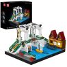 MouldKing 16068 Mould King 16068 CẦU THỊ TRẤN BẮC ÂU bộ đồ chơi xếp lắp ráp ghép mô hình Creator NORDIC TOWN FOLDING BRIDGE Sáng Tạo 2066 khối