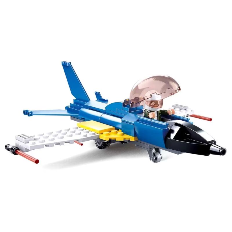 SLUBAN M38-B0667C B0667C 0667C M38B0667C 38-B0667C MÁY BAY PHẢN LỰC bộ đồ chơi xếp lắp ráp ghép mô hình City Thành Phố 116 khối