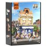 LUMIBRICKS FUNWHOLE F9078 9078 CỬA HÀNG KEM bộ đồ chơi xếp lắp ráp ghép mô hình Creator GELATO STORE Sáng Tạo 1948 khối