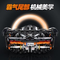 GULY 10646 SIÊU XE ĐEN 1 8 tỷ lệ 1:8 bộ đồ chơi xếp lắp ráp ghép mô hình Technic Kỹ Thuật Công Nghệ Cao Mô Hình Phương Tiện 3803 khối
