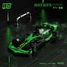 WEILE CREATION 2228 VŨ TRỤ CƠ HỌC F1 GREEN DEMON bộ đồ chơi xếp lắp ráp ghép mô hình Racers Đua Tốc Độ 938 khối