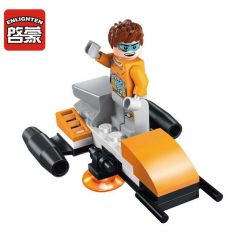 Enlighten 1607 Qman 1607 non  PHI THUYỀN KHÔNG GIAN bộ đồ chơi xếp lắp ráp ghép mô hình Space Adventure SPACE ADVENTURE PHOENIX SPACESHIP Thám Hiểm Không Gian 229 khối