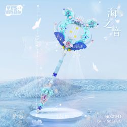 WEILE CREATION 2241 ÂM THANH CỦA SCENTER SEAD FAIRY bộ đồ chơi xếp lắp ráp ghép mô hình 588 khối