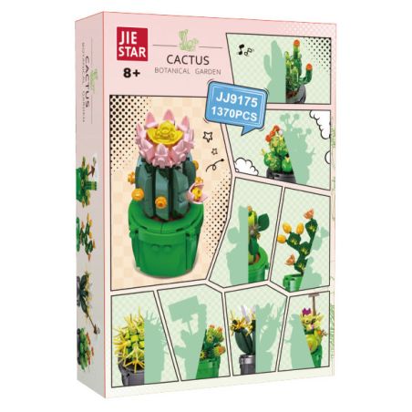 JIESTAR JJ9175 9175 VƯỜN TRÁI TIM CỦA CÔ GÁI bộ đồ chơi xếp lắp ráp ghép mô hình Creator Sáng Tạo 1370 khối