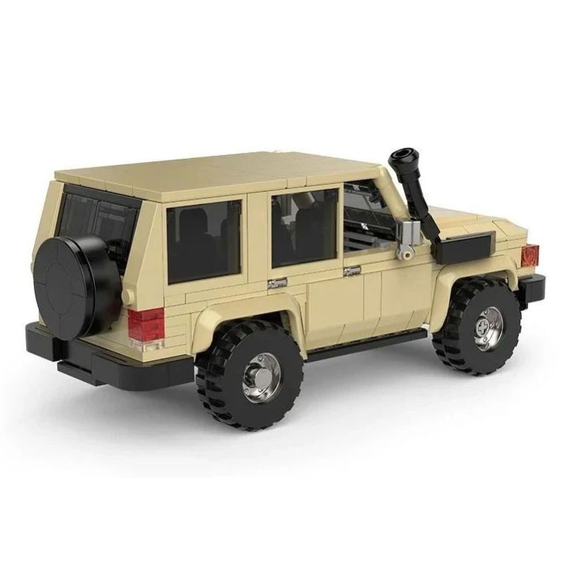 PINBO PB8850 8850 TOYOTA LAND CRUISER 1:32 tỷ lệ 1:32 bộ đồ chơi xếp lắp ráp ghép mô hình Racers TOYOTA LAND CRUISER LC78 Đua Tốc Độ