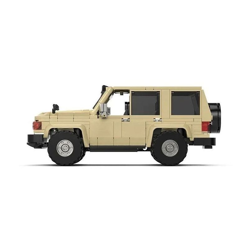 PINBO PB8850 8850 TOYOTA LAND CRUISER 1:32 tỷ lệ 1:32 bộ đồ chơi xếp lắp ráp ghép mô hình Racers TOYOTA LAND CRUISER LC78 Đua Tốc Độ