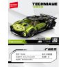 SEMBO 715322 BỌC THÉP 715322 tỷ lệ 1:18 bộ đồ chơi xếp lắp ráp ghép mô hình Technic Kỹ Thuật Công Nghệ Cao Mô Hình Phương Tiện