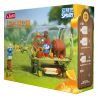 JAKI HK322 SMURFS NHÀ UỐNG TRÁI CÂY RỪNG bộ đồ chơi xếp lắp ráp ghép mô hình Movie & Game SMURF FOREST FRUIT DRINK HOUSE Phim Và Trò Chơi