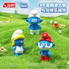 JAKI HK322 SMURFS NHÀ UỐNG TRÁI CÂY RỪNG bộ đồ chơi xếp lắp ráp ghép mô hình Movie & Game SMURF FOREST FRUIT DRINK HOUSE Phim Và Trò Chơi