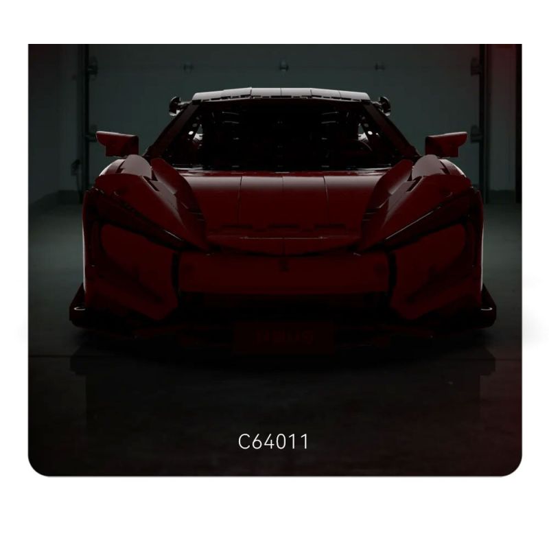 CADA DOUBLEE C64011 64011 NHÌN LÊN BỘ SƯU TẬP U9 CỦA SUPERCAR MODEL 1 8 tỷ lệ 1:8 bộ đồ chơi xếp lắp ráp ghép mô hình Technic Kỹ Thuật Công Nghệ Cao Mô Hình Phương Tiện 3671 khối