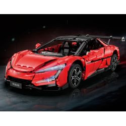 CADA DOUBLEE C64011 64011 NHÌN LÊN BỘ SƯU TẬP U9 CỦA SUPERCAR MODEL 1 8 tỷ lệ 1:8 bộ đồ chơi xếp lắp ráp ghép mô hình Technic Kỹ Thuật Công Nghệ Cao Mô Hình Phương Tiện 3671 khối