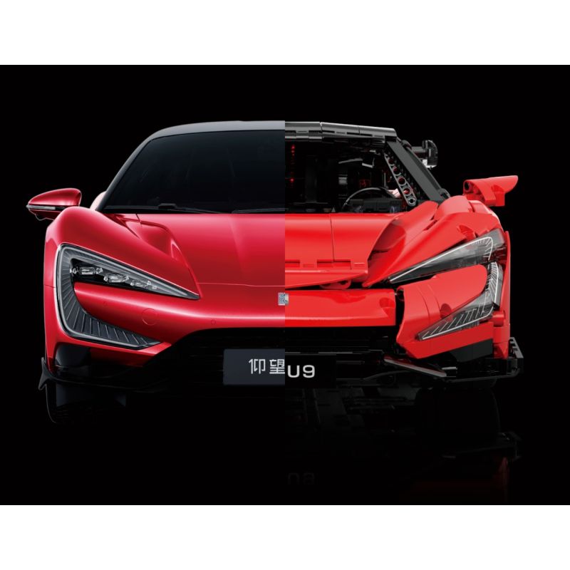 CADA DOUBLEE C64011 64011 NHÌN LÊN BỘ SƯU TẬP U9 CỦA SUPERCAR MODEL 1 8 tỷ lệ 1:8 bộ đồ chơi xếp lắp ráp ghép mô hình Technic Kỹ Thuật Công Nghệ Cao Mô Hình Phương Tiện 3671 khối