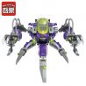 Enlighten 1605 Qman 1605 non  NGƯỜI NGOÀI HÀNH TINH BẮT DÂN THƯỜNG bộ đồ chơi xếp lắp ráp ghép mô hình Space Adventure SPACE ADVENTURE ALIEN GRAB MECH Thám Hiểm Không Gian 227 khối