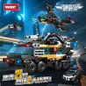 WOMA C1035 1035 CẢNH SÁT ĐẶC BIỆT CHỌC NHẠC bộ đồ chơi xếp lắp ráp ghép mô hình City Thành Phố 440 khối