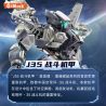 IBLOCK IB1203 1203 ÁO GIÁP J35 bộ đồ chơi xếp lắp ráp ghép mô hình J35 AIRCRAFT MECHA